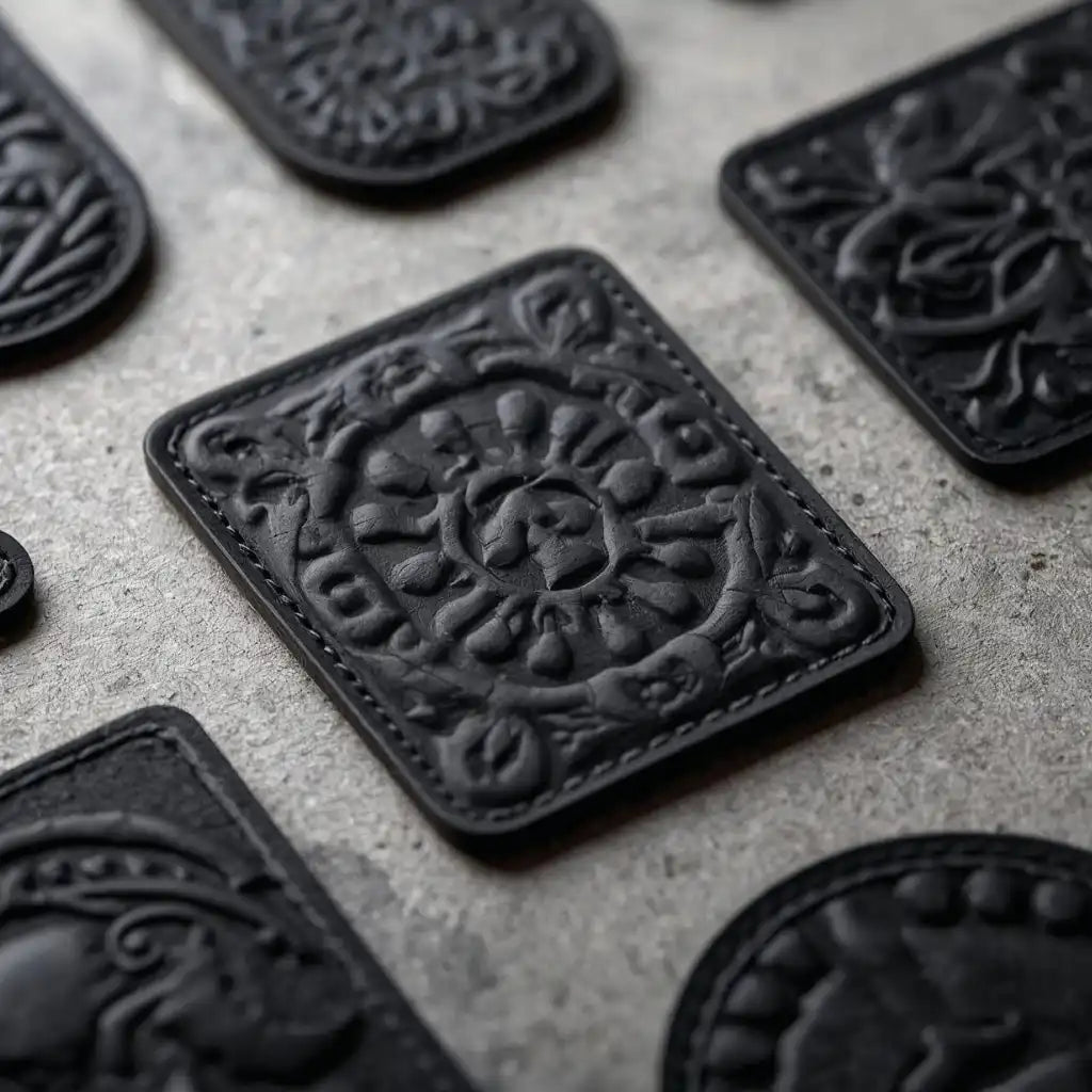 Matte Black Flex Patches